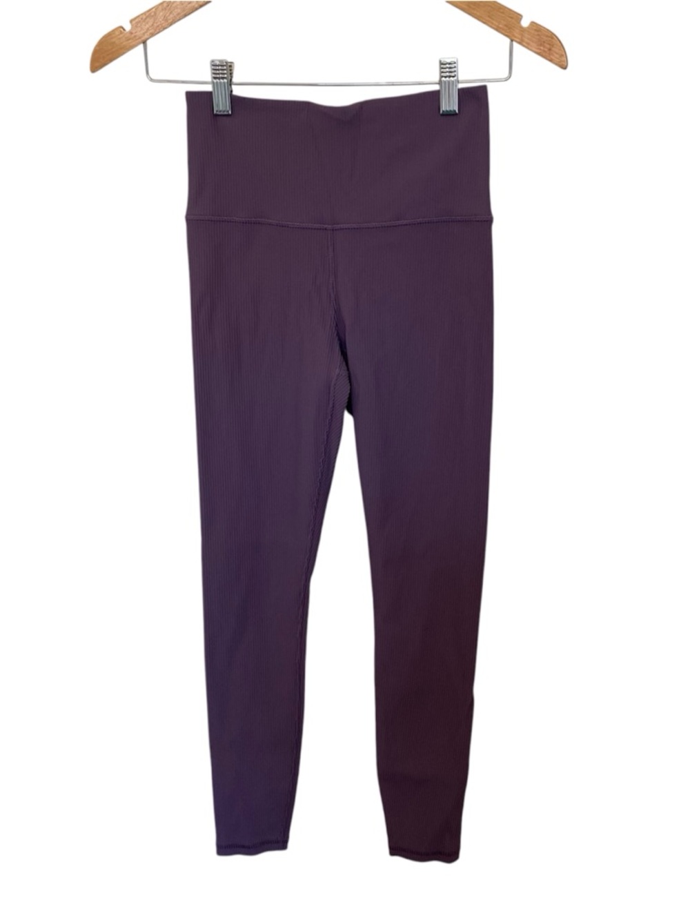 Athleta Elation Rib Tight Ribbed High-Waist Leggings
